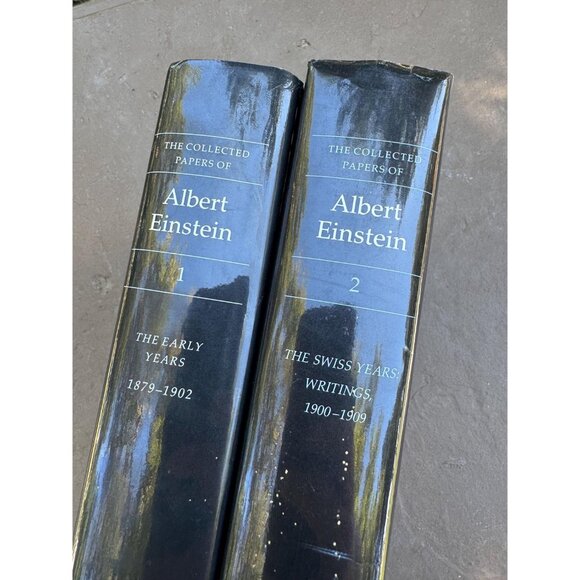 Vintage The Collected Papers of Albert Einstein Book Set 1989 - Picture 3 of 8